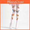 Fish Pattern Velvet Tights With Tummy Control For Teen Girls In Four Seasons
