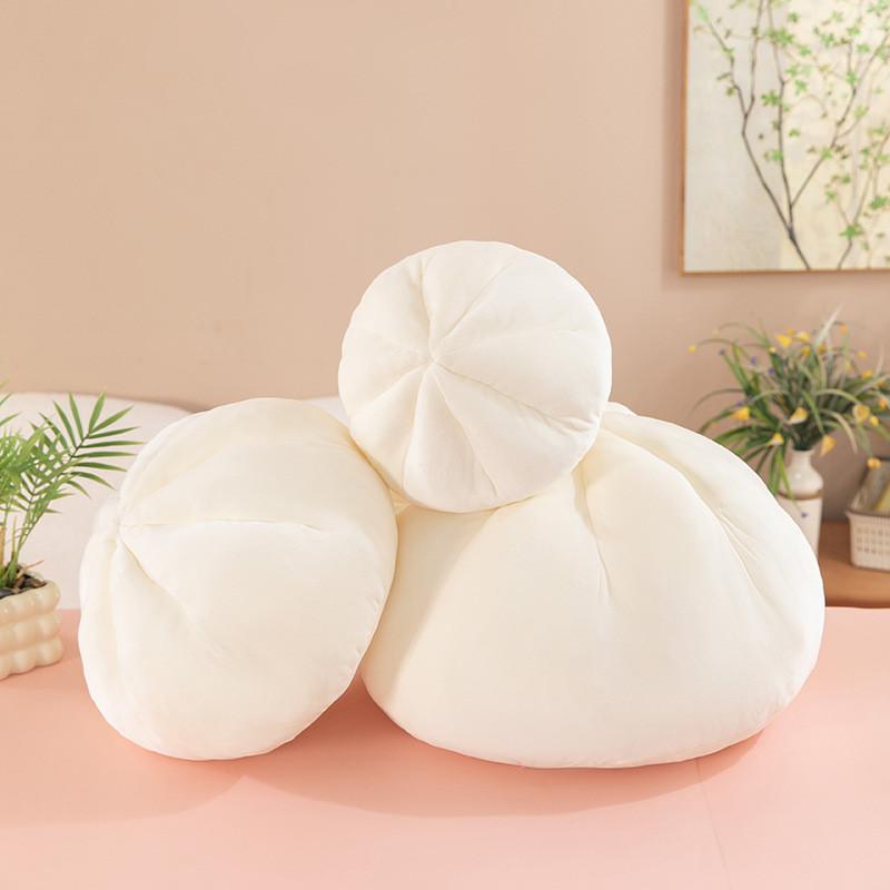 Bun Steamed Stuffed Plush Toy Cartoon Food Stuffed Doll Decoration Kids Gift