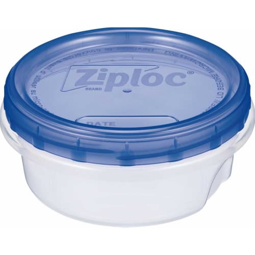 [Bulk Purchase] Ziploc Screw Lock Containers, 300ml, Kitchen Supplies, 2-Pack X 2 Sets