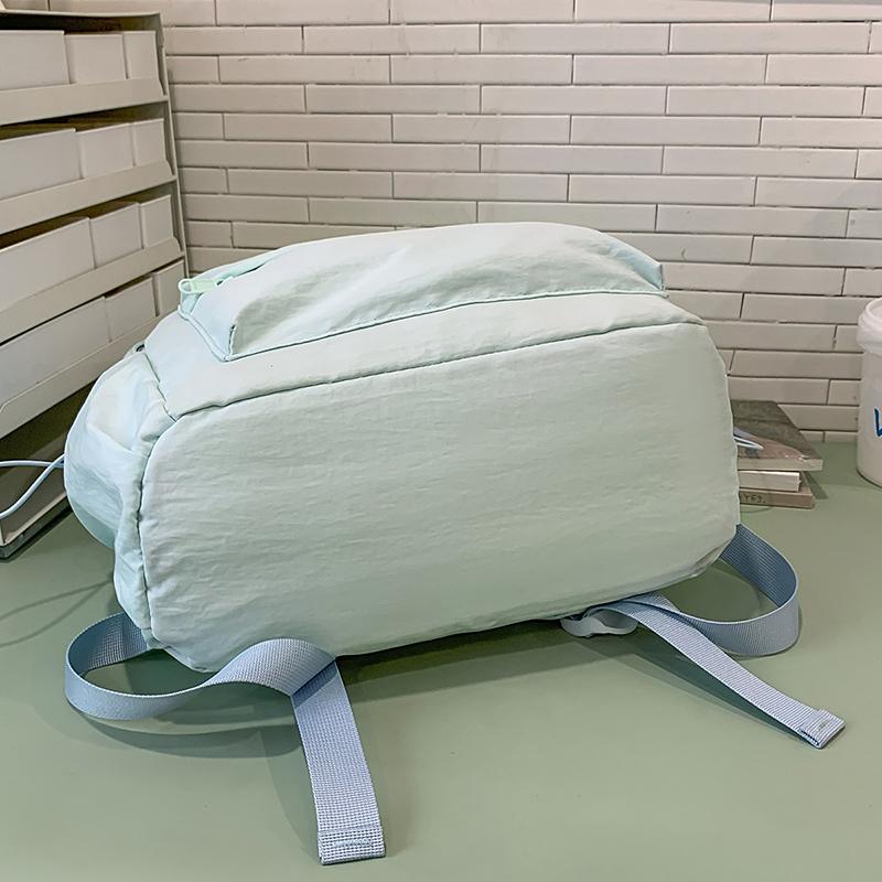 Damryggsäck Junior Senior Gymnasieelev Ryggsäck Lättviktig Enfärgad Reseryggsäck