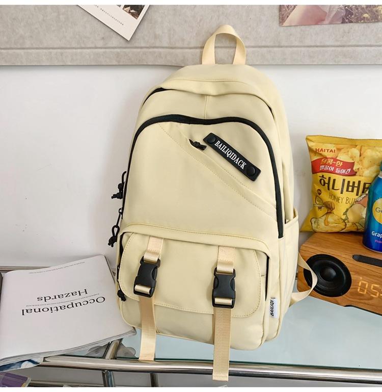School Bag Spring Backpack New Color Mint Green Backpack for Middle and High School Students Casual Travel Couple College Students Breathable and