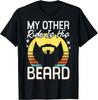 Mein anderes Gefährt ist seine Bart-T-Shirts Geschenk Unisex-T-Shirt