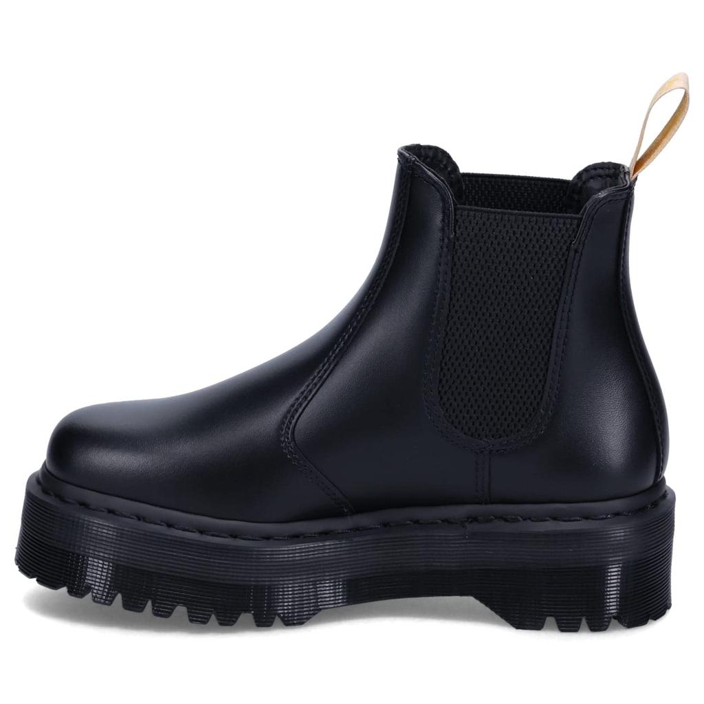 Dr. Martens Chelsea Boots Side Gore Men Women Platform 2976 QUAD PLATFORM CHELSEA Black 27560001 BLACK 22.0 Cm