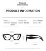 Fashion New Ins Cat Eye Reading Glasses Unisex Fashion Anti Blue Light Hyperopia Men Women Oversized Vintage Retro Far Sight Eyeglasses