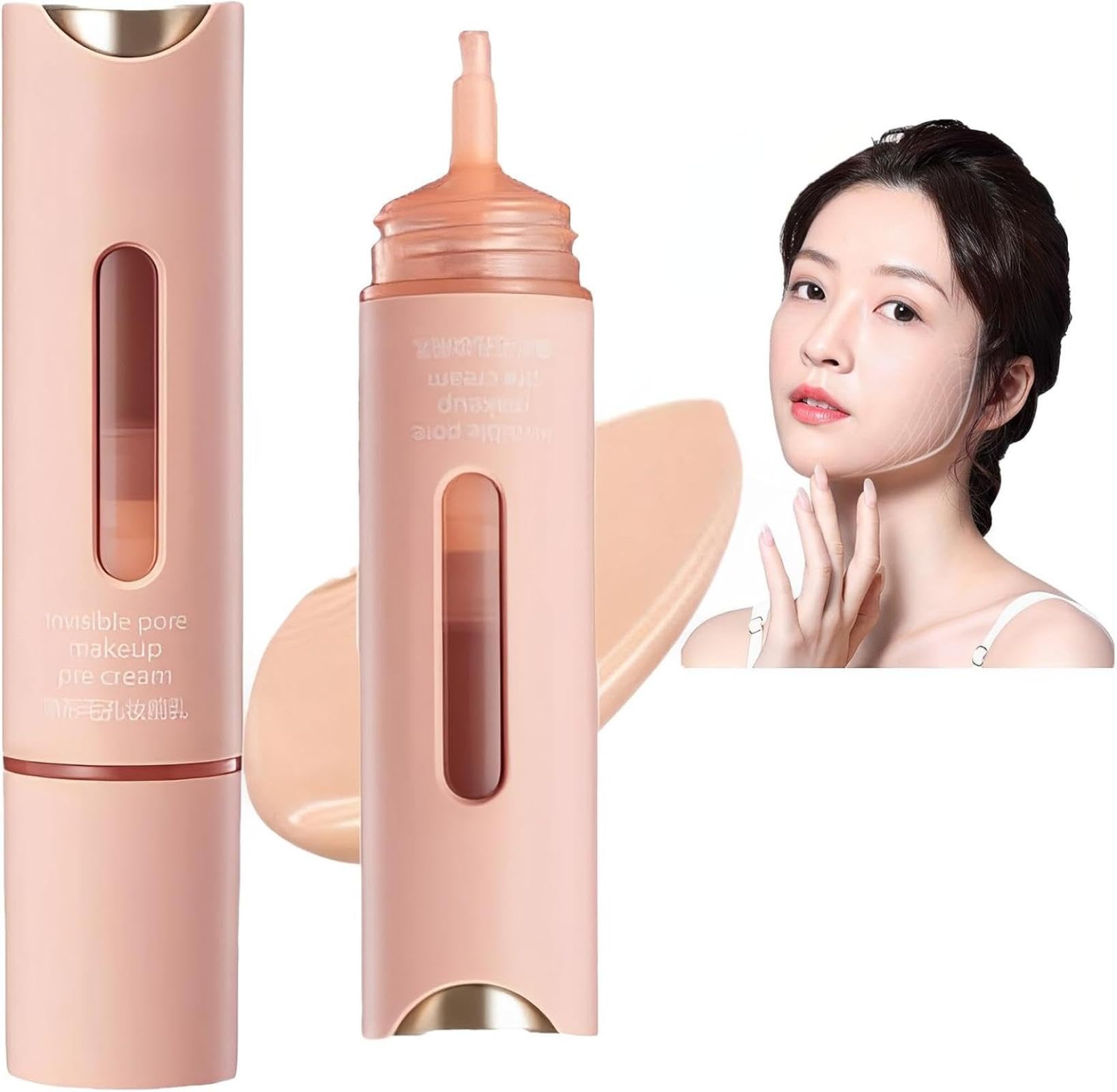 

Pore-covering primer concealer stick, MAIGOOLE makeup base - Maximum coverage concealer stick, prevents makeup from creasing, waterproof, natural