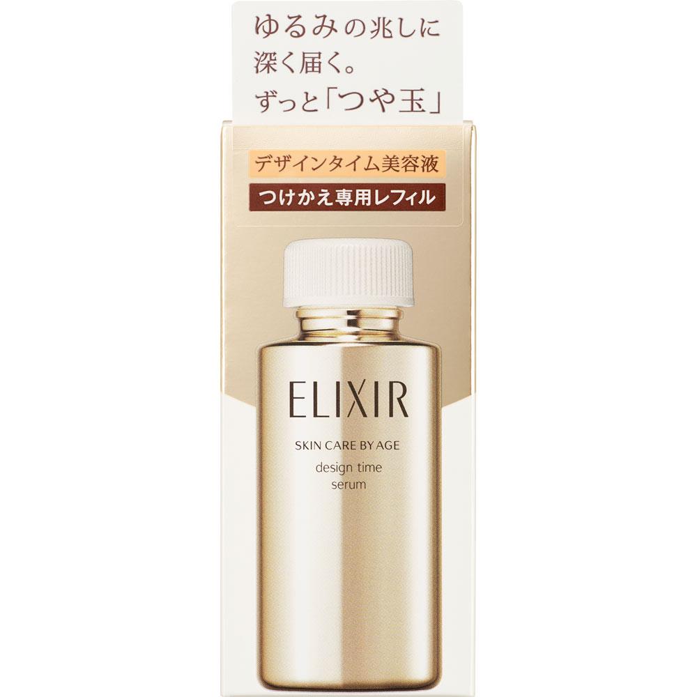 

Shiseido Elixir Superior Design Time Serum (refill for replacement only) 40ml Beauty liquid New Elixir Apply 2 times the amount from the dispenser ont