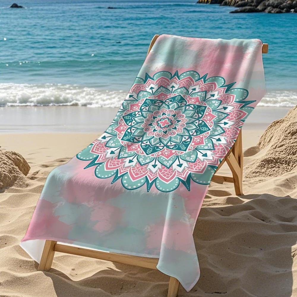 Mandala Towel Five-Star Hotel Quality Eco-Friendly Ultra Soft Thick Towels & Beach Towels