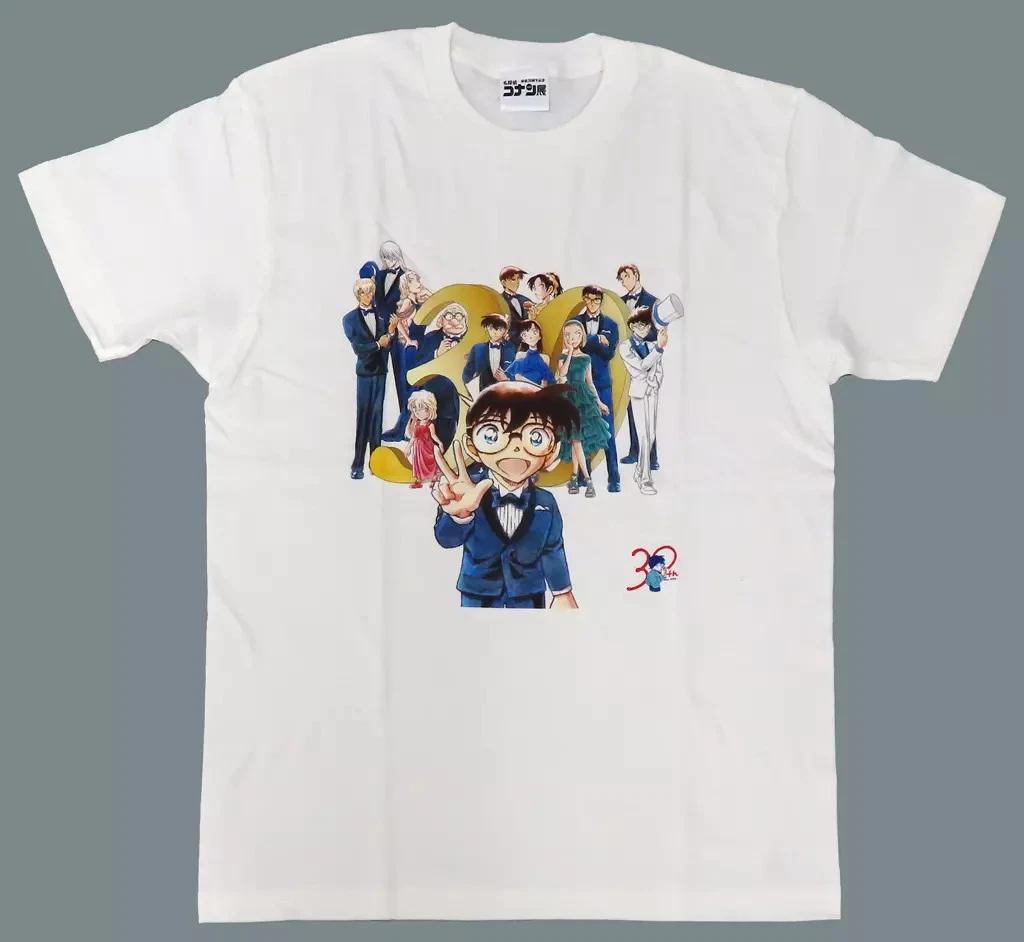 

Main Visual T-shirt White Free Size Conan Exhibition 72cm 30th Anniversary XL