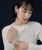 Novice Tokyo Petal & Round Chain Necklace [Stainless] / Gold