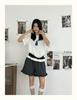 Becabeau Women's Summer High Waist Korean Style Plus Size Lace Shorts