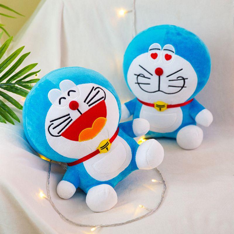 High Quality Anime Doraemon Plush Toy Adorably Soft Cat Doll Perfect Gift