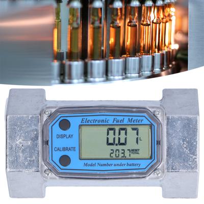 Turbine  Meter Electronic Digital Fuel Liquid Water Gas Oil Flowmeter 2in 2.3V‑3.3V LLW‑50 Turbine  Meter