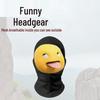 Funny Big Head Clown Mask: Internet Celebrity Prank Dragon Design
