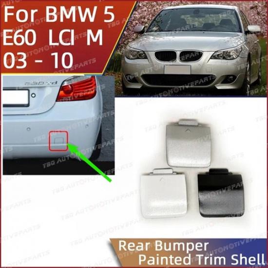 for BMW 520i 528xi 535i 535xi 550i M-Sport Rear Front Bumper Tow Hook Cover