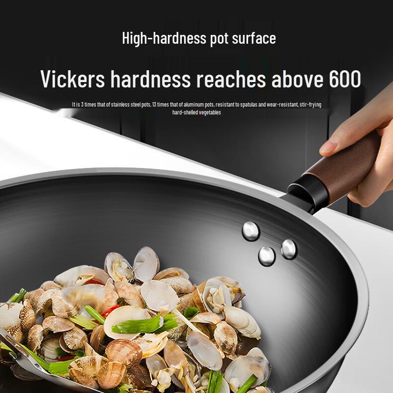 Kobach Nitrided Iron Wok