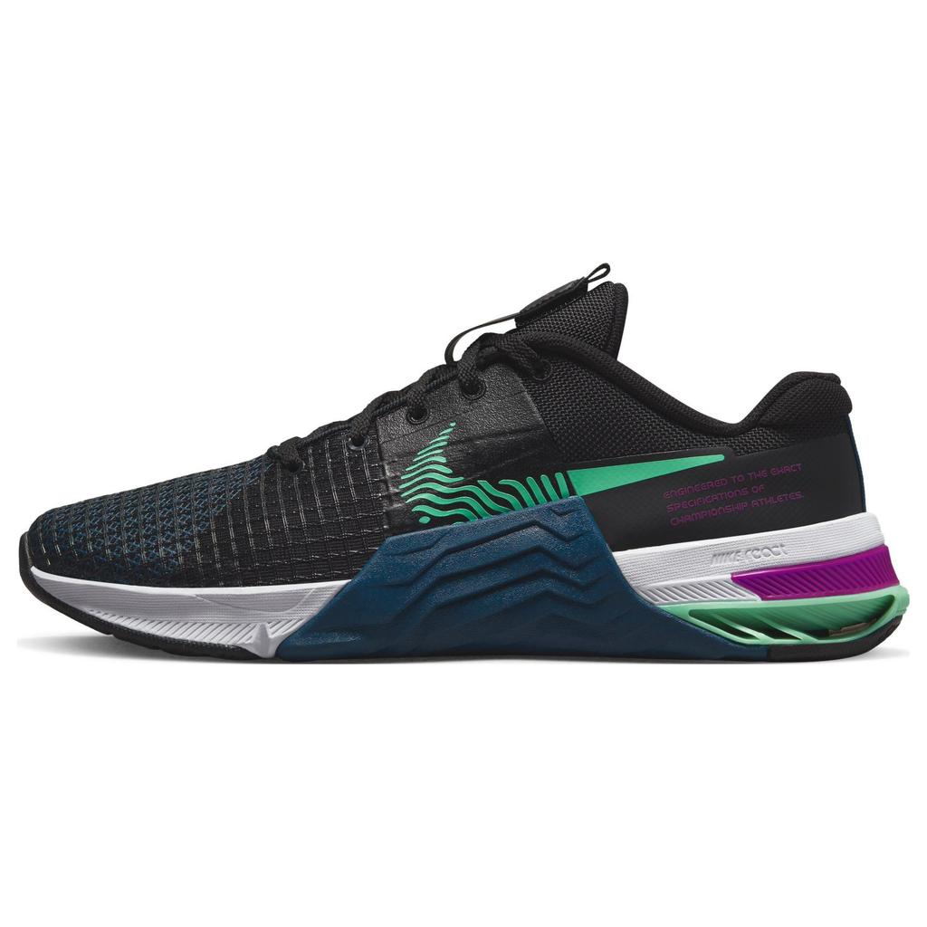 Ny Nike Metcon 8 'Black Valerian Blue' Dame DO9327-003