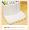 Smart LED Desk Lamp with Eye Protection, Pen Holder, and Bedside Night Light for Students