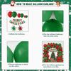 Christmas Theme Exploding Star Aluminum Film Balloon Supplies Christmas Arch Decoration Set Deeply Party Arrangement