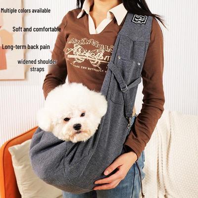 Portable Pet Crossbody Bag for Dogs and Cats - New Outing Shoulder and Backpack