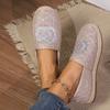 Winter new plus cotton cloth shoes fashion leisure printing women's single shoes soft comfortable lightweight fisherman boots