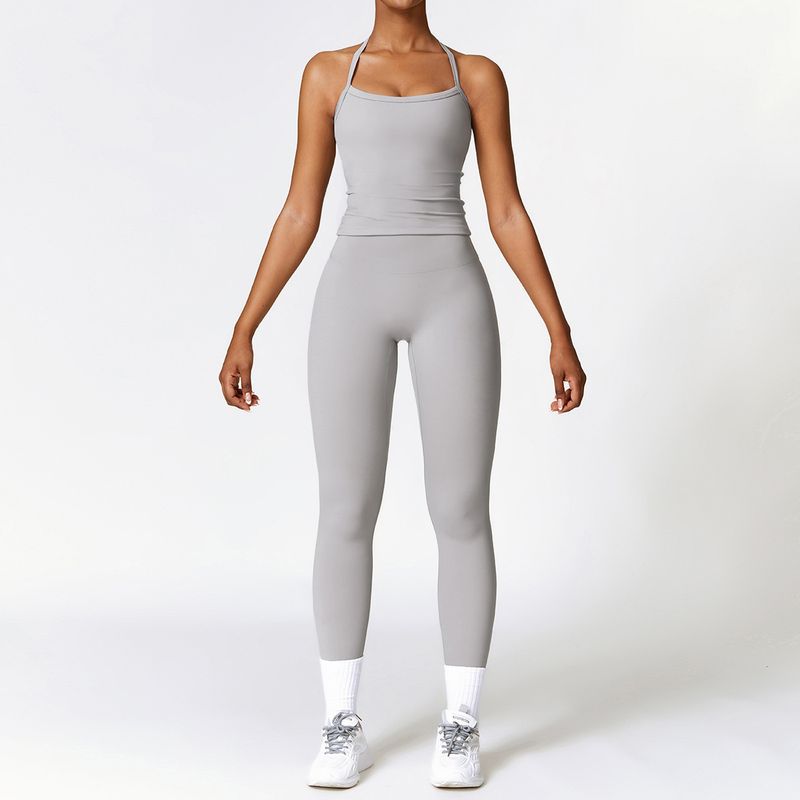 Guangzhou Zechuang Clothing Co., Ltd. European and American Tight Sanding Yoga Suit Quick-Drying Workout Clothes Winter Outdoor