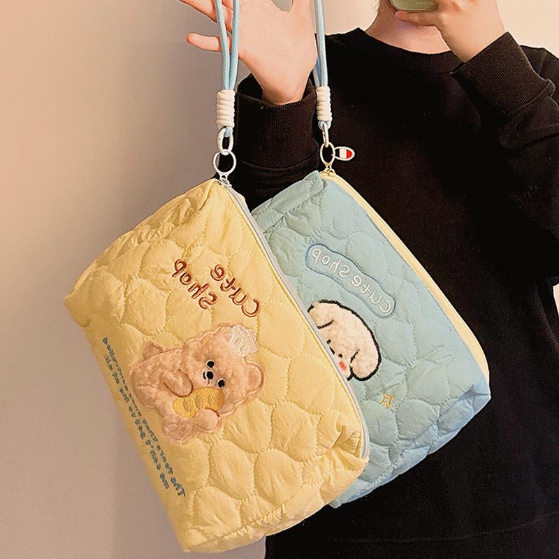 2025 New Style Travel Makeup Bag: Portable, Large Capacity, Cute Cosmetic Organizer for Women