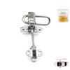 BDP744 Fermo Cerniera Porta Anteriore Sinistra O Destra Cinghia di Arresto Limitatore per Fiat Punto MK2 188 5 Porte 1999-2012 51754186
