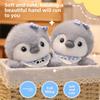 Cartoon Cute Penguin With Butterfly Headwear And Scarf Plush Toy Doll For Gift