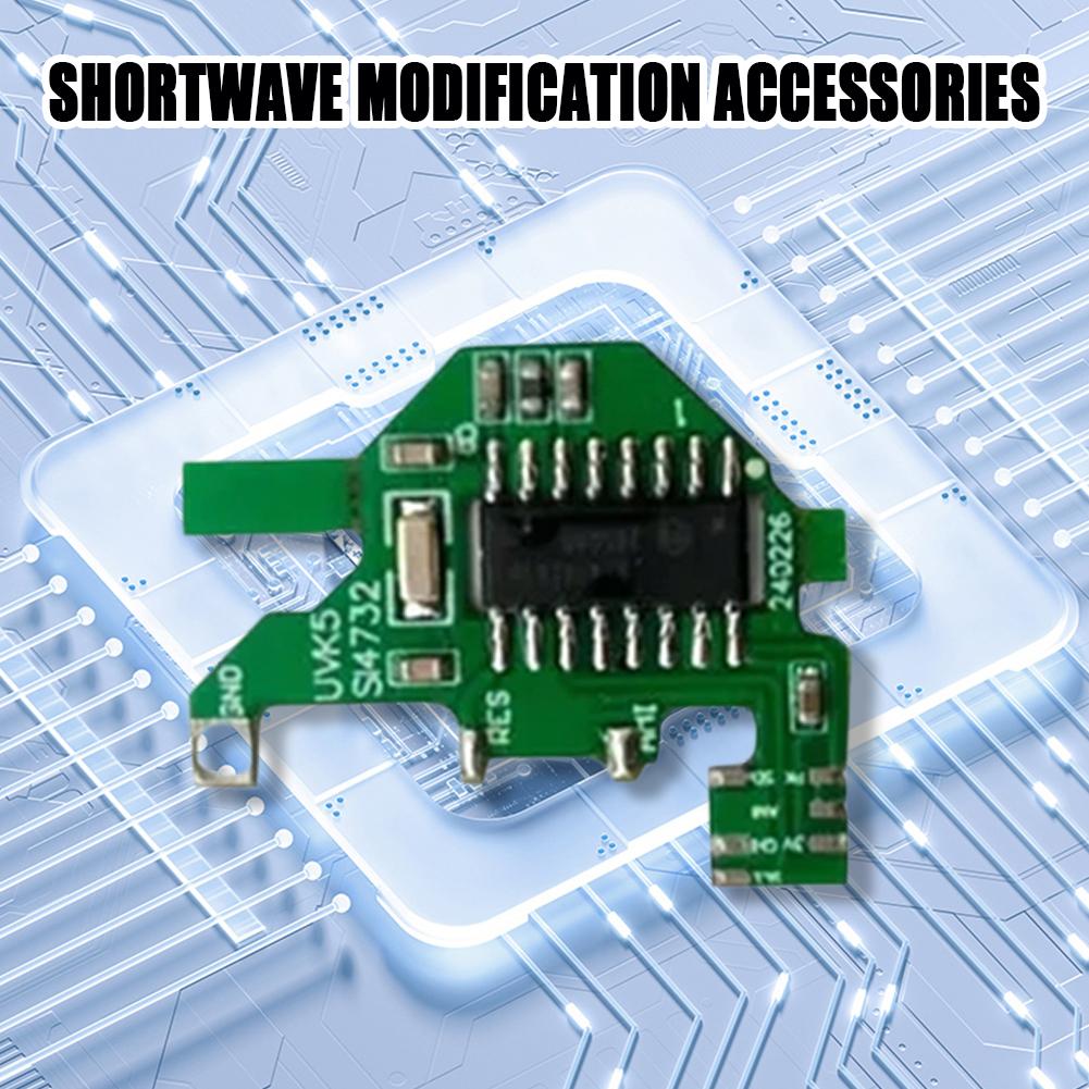 For Quansheng UV K5/K6 Shortwave Modification Module Set Chip And Crystal Oscillator Component Modification Module