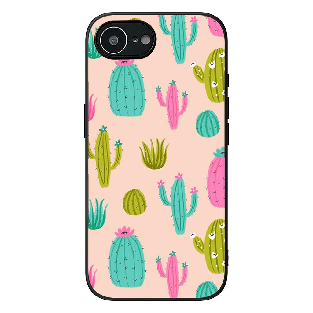 Cactus Wallpaper Phone Cover for Samsung Galaxy S25 Edge S24 S23 FE Plus Ultra A16 A15 A55 A57 5G Protective Case