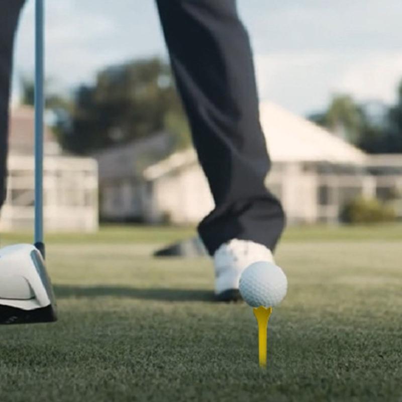 50Pcs Long and Short Plastic Golfs Tees Unbreakable 4 Prongs Head Tees Golfs Balls Stand Outdoor Sport Golfs Tees