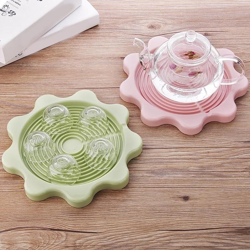 New 1 Pcs Hot Kettle Mat Open Water Bottle Pad Warm Pot Pad Home Insulation Mat Filter Plate Kettle Pad