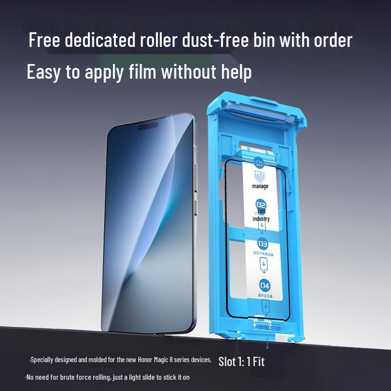 Smorss Honor Magic V6 3D Hot-Bend Screen Protector with Dust-Free Applicator