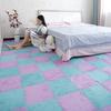 30*30 EVA Splicing Velvet Foam Pad Child Bedroom Treasure Crawling Mat