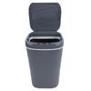 Motion Sensor Trash Can 18L Automatic Touchless Garbage Bin with Blue Luminous Press   for Bathroom Kitchen Living Room