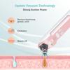 Mitesser-Vakuum, wiederaufladbar, zum Entfernen weißer Köpfe mit 3 einstellbarer Saugleistung, Mitesser-Extraktionswerkzeug mit LED-Anzeige 