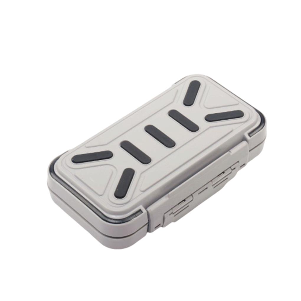 Tragbare Angelhaken-Aufbewahrungsbox Unabhängiger staubdichter Köder-Organizer Transportkoffer Behälter Outdoor-Ausrüstung