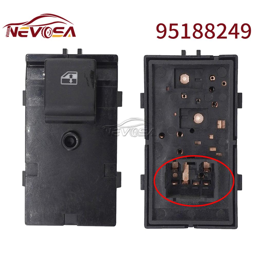 Power Electric Car Window Switch Button 95188247 For 2011-2013 Chevrolet Aveo Prisma Onix Spin Cobalt General Motors 95460075 95188249