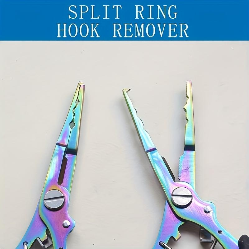 Multifunctional Angled Pliers Made of Stainless Steel for Dual Use | Fishing Pliers (For Removing Hooks and Managing Bait | Durable Outdoor Gear)