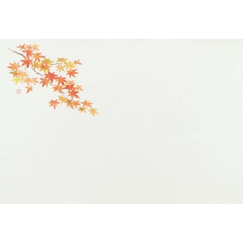 Daikoku Industrial Placemats, Autumn Leaves, 26 X 38cm, Table Mat, E Type, No. 91, Autumn Leaves, 31037, Pack of 100