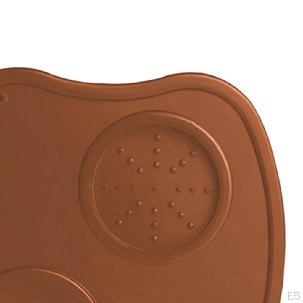 Manipulationssicherer Mattenhalter Tamping Corner Silikonpad Kaffeezubehör für Ihre Arbeitsplatte