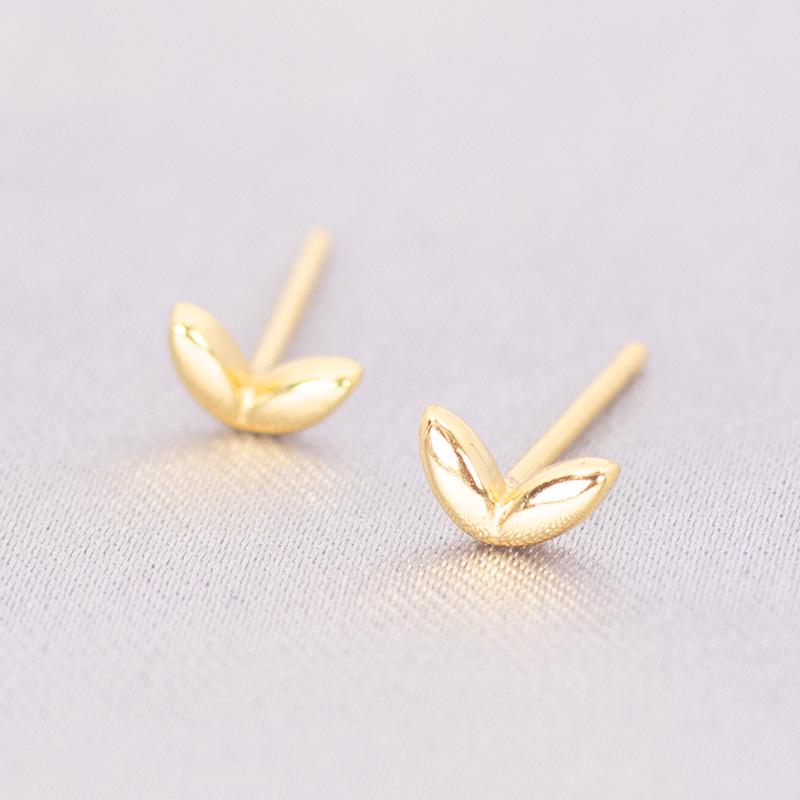 Modne koreańskie kolczyki sztyfty ze srebra s925: Prosty geometryczny design dla kobiet - 25 najlepiej sprzedających się stylów