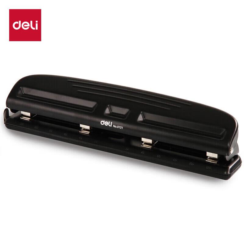 Deli 0121 Four-Hole Punch (2-pack)
