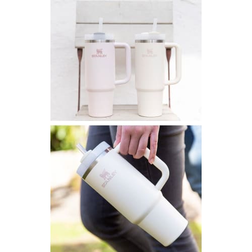 Stanley (STANLEY) Water Bottle Mug H2.0 Vacuum Slim Quencher 0.88L 10-10827-612 (Black/FF)