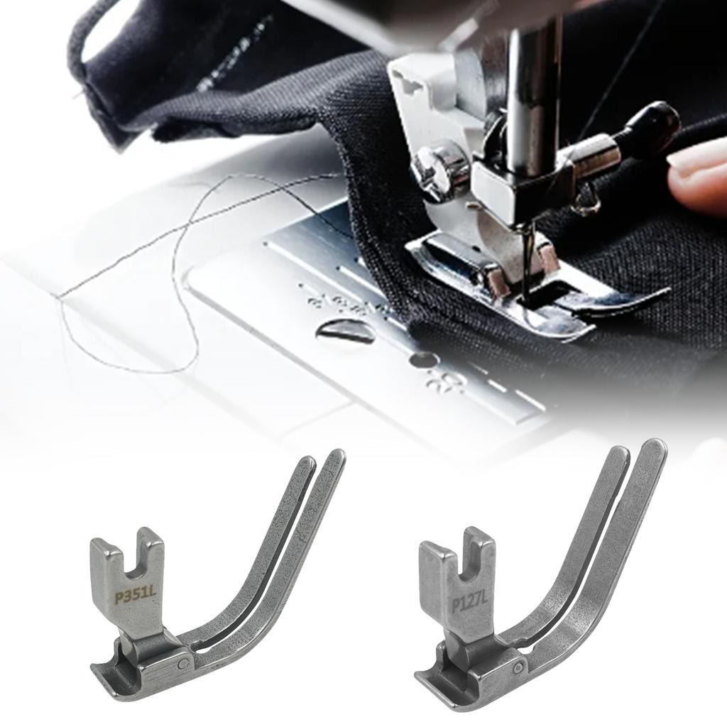 Sturdy Steel Presser Foot for Flatbed Sewing Machines Extended Designs Improved Cloth Stability Expert Tailoring