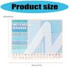 Portable Notebook Memopad With Adhesive Note Colorful Adhesive Index Label For Notebook Planner Office School Supplies