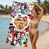 Customizable personalized beach towels Animaniacs themed designs.Suitable for the beach, yoga, sports;ideal as beach accessories