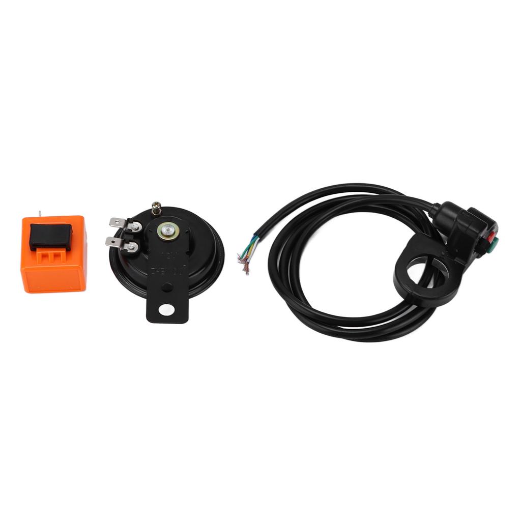 Motorcycle Handlebar Horn Turn Signal Light Switch Assembly 7 8in Multifunctional Replacement for Suzuki