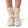 Women's Short Knitted Leg Warmers Acrylic Boot Cuffs for Superior Warmth Comfort Elastic Fit Ideal for Winter Activities
