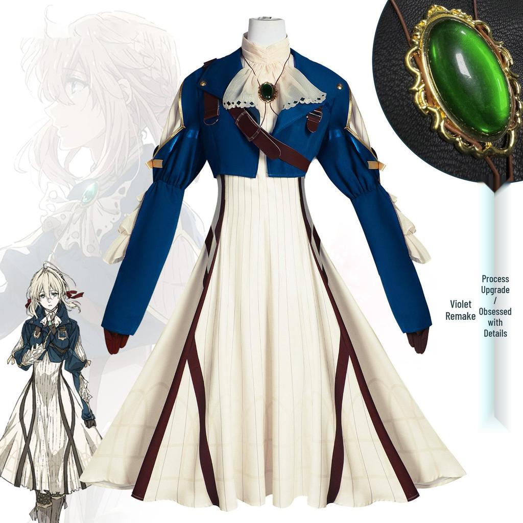 Completo da Cosplay Anime Viola COS - Set Completo per Donna
